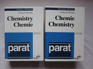 parat/VCH: Wörterbücher Chemie Englisch (1.) Englisch-Deutsch + 2.) Deutsch-Englisch) / parat/VCH: Dictionaries Chemistry English (1.) English-German + […]