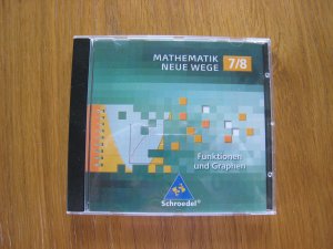 gebrauchtes Buch – Arno Lergenmüller/Günter Schmidt – Mathematik - Neue Wege 7/8  Funktionen und Graphen (Lernsoftware CD-ROM)