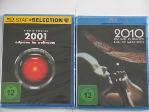 neuer Film – Stanley Kubrick – 2001 - Odyssee im Weltraum + 2010 - Das Jahr, in dem wir Kontakt aufnehmen - Science Fiction Kultfilm Sammlung