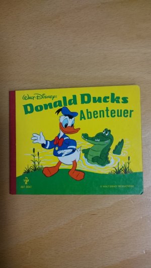 antiquarisches Buch – Walt Disney – Donald Ducks Abenteuer. PV 6610041 Minibüchlein.