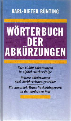 Wörterbuch der Abkürzungen