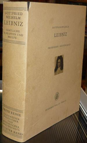 Allgemeiner politscher und historischer Briefwechsel. Herausgegeben vom Leibniz-Archiv der Niedersächsischen Landesbibliothek Hannover. Neunter Band. […]