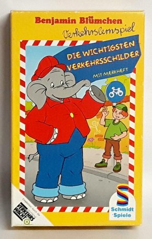 Benjamin Blümchen Die wichtigsten Verkehrsschilder 2000 Schmidt Spiele - für 3 - 4 Spieler - ab 5 Jahren - Spieldauer 20 Minuten