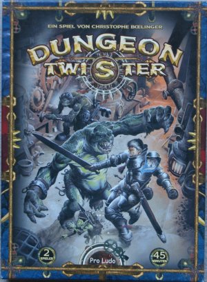 gebrauchtes Spiel – Christophe Boelinger – Dungeon Twister. Basisspiel. Asmodee / Pro Ludo 200135. Rarität