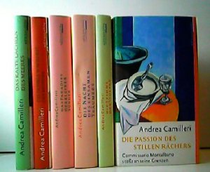 Konvolut aus 6 Bänden der " Commissario Mentalbano "-Reihe! 1.: Das kalte Lächeln des Meeres. 2.: Die Stimme der Violine. 3.: Die Passion des stillen […]