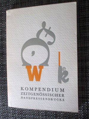 gebrauchtes Buch – Bartkowiak, Heinz S – Kompendium zeitgenössischer Handpressendrucke 7. Ausgabe 2/1991A Raasch-Variante*