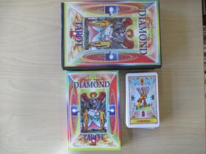 gebrauchtes Buch – Marie-Luise Bergoint & Klaus Holitzka – Diamond Tarot 78 Karten und Handbuch