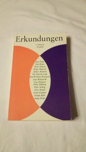 antiquarisches Buch – Erkundungen 15 dänische Erzählungen