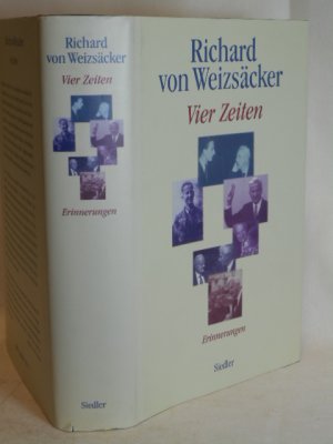 gebrauchtes Buch – Richard von Weizsäcker – Vier Zeiten - Erinnerungen >>ungelesen<<