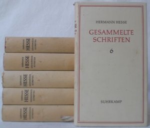 Gesammelte Schriften. Erster - Sechster Band. 6.-10. Tausend der "Gesammelten Dichtungen" - gegenüber der 1952 in 6 Bänden erschienenen 1. Auflage um […]