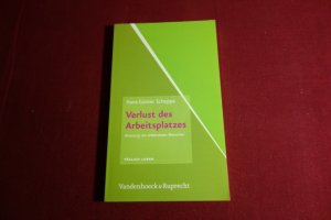 gebrauchtes Buch – Schoppa Hans-Günter – VERLUST DES ARBEITSPLATZES. Beratung für arbeitslose Menschen