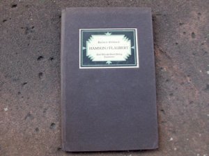 Hamsun / Flaubert. Zwei Reden. Erstausgabe. (= Die Schwarzen Bücher 2/3)