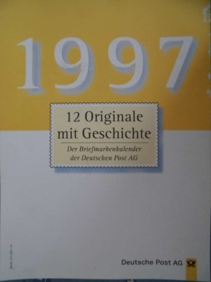 Briefmarkenkalender 1997