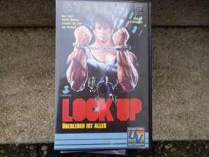 Lock Up, spannender Actionfilm, Sylvester Stallone, Donald Sutherland, VHS-Kassette