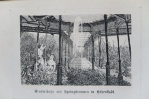 Das Schwefelbad Höhenstadt. Erste Ausgabe. Wien, Verlag von J. Schlieper, 1872. * Mit 2 Tafeln. * X S., 1 Bl., 116 S. Original Broschur mit neuem Leinenrücken […]