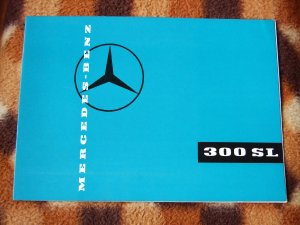 Prospekt / Brochure - Mercedes 300 SL Roadster - Original, Ungelocht, TOP