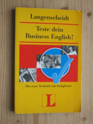 gebrauchtes Buch – Neil Jackson – Langenscheidts Testbücher / Teste Dein Business English!