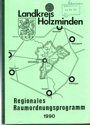 gebrauchtes Buch – Holzminden : Landkreis Holzminden - Regionales Raumordnungsprogramm 1990