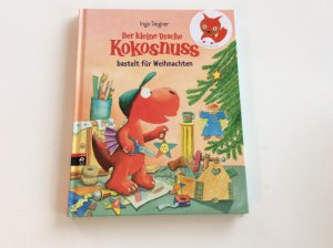 gebrauchtes Buch – Ingo Siegner – Der kleine Drache Kokosnuss bastelt für Weihnachten  - ohne CD und ohne Bastelbogen