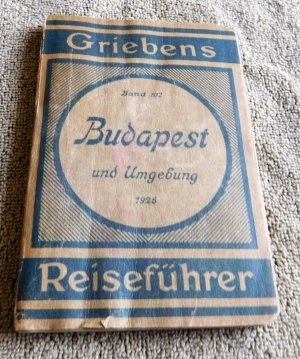 antiquarisches Buch – Grieben – Reiseführer Band 102. Budapest und Umgebung.