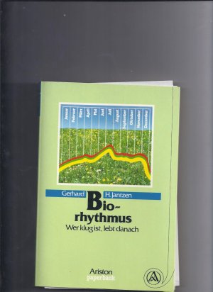 gebrauchtes Buch – Jantzen, Gerhard H – Biorhythmus