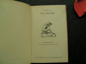 antiquarisches Buch – Aischylos – Die Perser