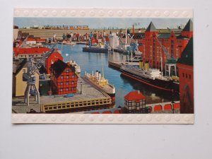 Lego Miniland Hamburger Hafen Alte Ak Ansichtskarte Mit Plastischer Lego Kante Hamburg Sierksdorf