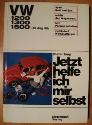 antiquarisches Buch – Dieter Korp – VW Käfer 1200/1300/1500 ab August 1966