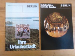 gebrauchtes Buch – 1. Berlin (West) Ihre Urlaubsstadt (Weltstadt im Grünen & in action) 1975. / 2. Ein Kulturführer für Berlin- Besucher. 1975