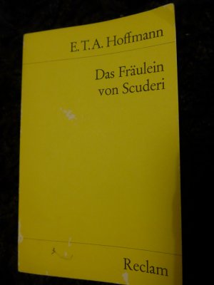 gebrauchtes Buch – Hoffmann, E.T.A – Das Fräulein von Scuderi