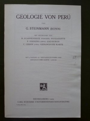 Geologie von Peru