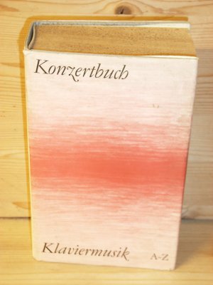 "konzertbuch klaviermusik A - Z"