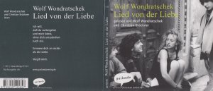 gebrauchtes Hörbuch – Wolf Wondratschek – Wolf Wondratschek - Lied von der Liebe (2008)