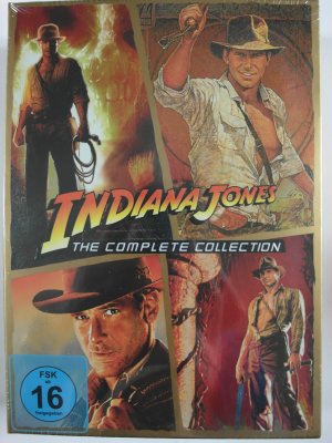 Indiana Jones 4 Filme Indy Sammlung Complete Steven Spielberg Film Antiquarisch Kaufen A000rzfu11zzv