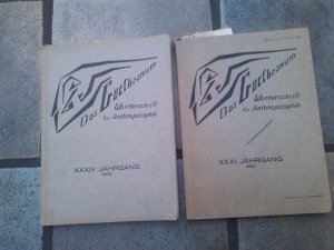 Das Goetheanum, Wochenzeitschrift für Anthrosophie Jahrgang 1952 ( XXXI. )und 1955( XXXIV)