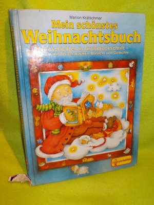 gebrauchtes Buch – Marion Krätschmer – Mein schönstes Weihnachtsbuch - Geschichten in Großdruckschrift - Lieder mit Noten, Backen, Basteln und Gedichte