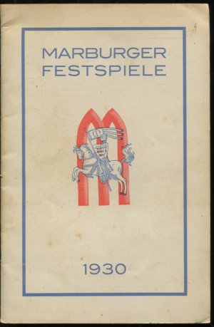 Marburger Festspiele 1930