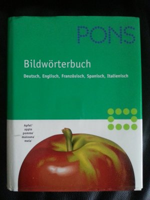 „PONS Bildwörterbuch Deutsch Englisch Französisch Spanisch Italienisch ...