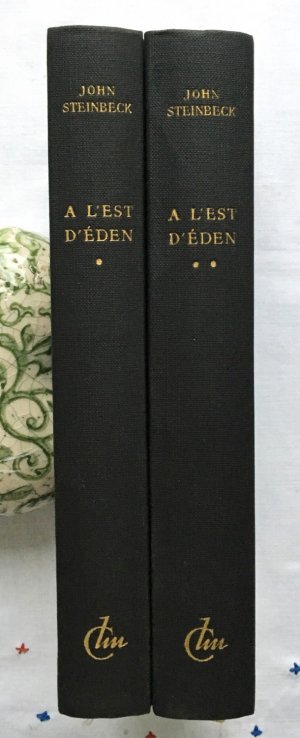 A L'EST D'EDEN 1 und 2 (2 Bücher) - Sonderausgabe (4000 Exemplare) für den CLUB MONDIAL DU LIVRE