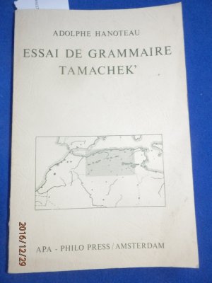 Essai de grammaire tamachek