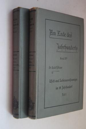 Steiner, Rudolf: Welt- und Lebensanschauungen im neunzehnten Jahrhundert; Teil: Bd. 1. und Bd. 2. Am Ende des Jahrhunderts; Bd. 14+19 (XIV, XIX)