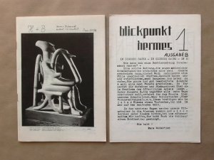 Hermes & Blickpunkt [und] Blickpunkt Hermes 1. Ausgabe B.