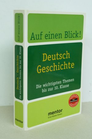 gebrauchtes Buch – Auf einen Blick! Deutsch, Geschichte