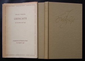 Gedichte aus den Jahren 1908 - 1945