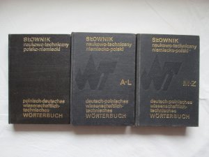 Wissenschaftlich-technisches Wörterbuch Polnisch (in drei Bänden) / Slownik naukowo-techniczny polski