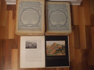 Handbuch der Geographischen Wissenschaft. Die Länder der Erde in Natur, Kultur u. Wirtschaft. 96 Hefte: Allg. Geogr. I Heft 1-3, Allg. Geogr. II Heft […]