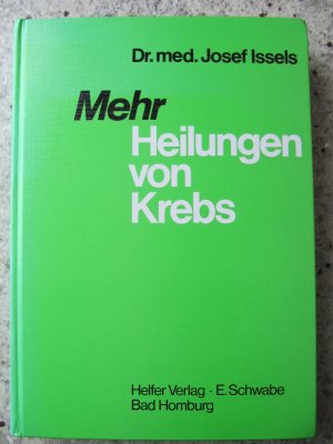 Mehr Heilung von Krebs