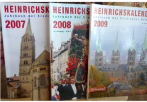 Heinrichskalender Jahrbuch der Erzdiözese Bamberg ( Konvolut 21 Hefte )