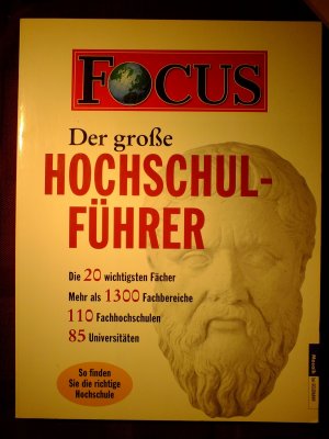 gebrauchtes Buch – Focus – Der große Hochschulführer