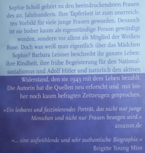 Sophie Scholl - Ich würde es genauso wieder machen